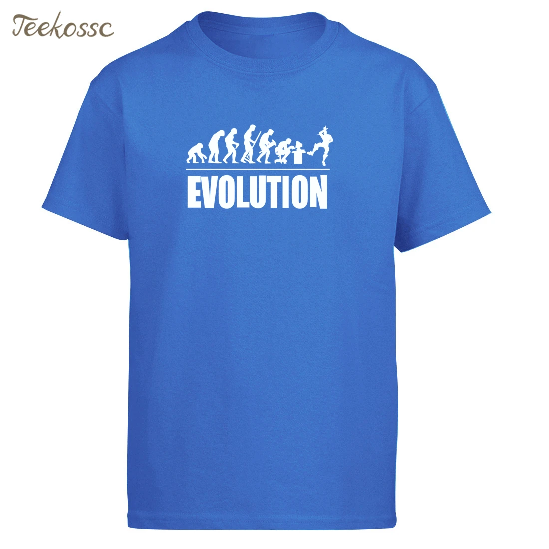 Мужская футболка с надписью Evolution Виктории рояль Новинка лета 2018 | одежда