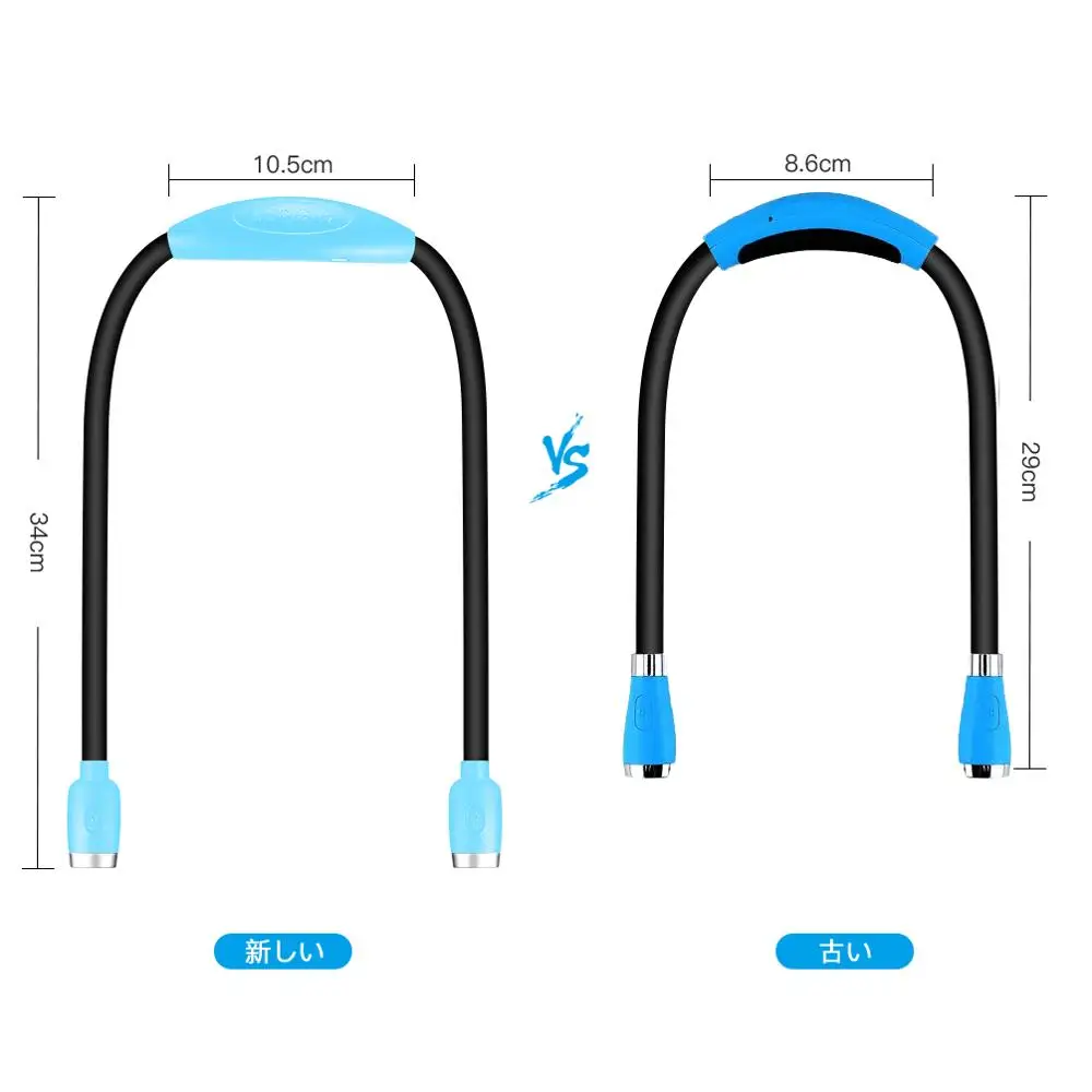 2021 Новый светодиодный USB светильник для чтения высокое качество книга лампа