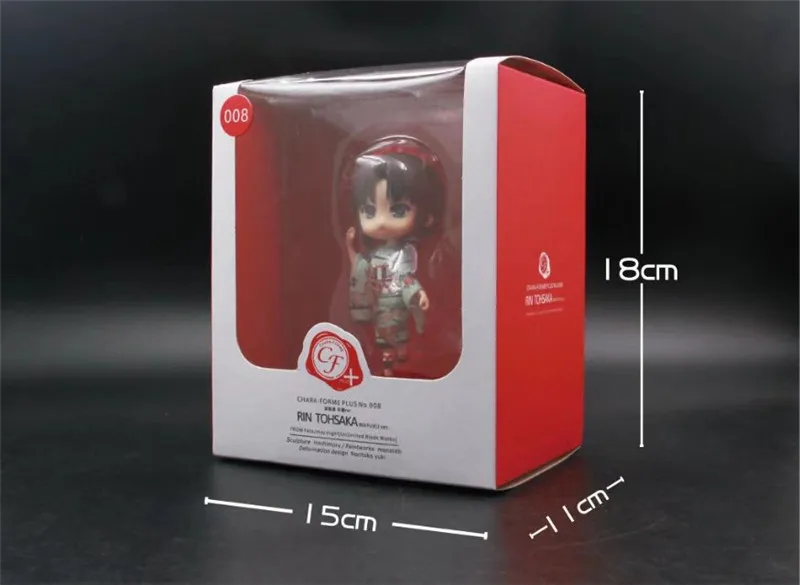 Fate Stay Night Chara Forme Plus Saber Rin Tohsaka ПВХ фигурка модель игрушки Kawaii кимоно для девочек