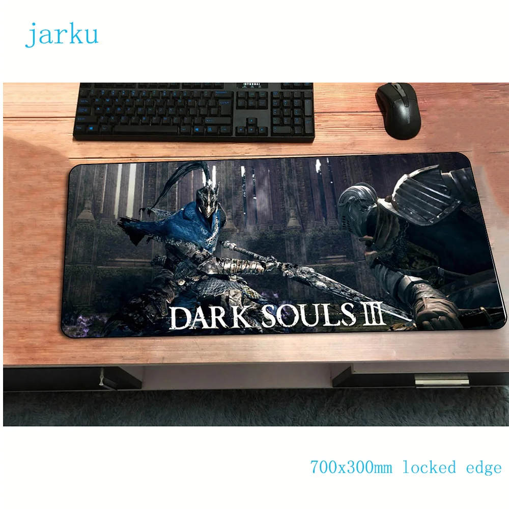 Игровой коврик для мыши Dark души 700x300 мм игровой с заблокированными краями