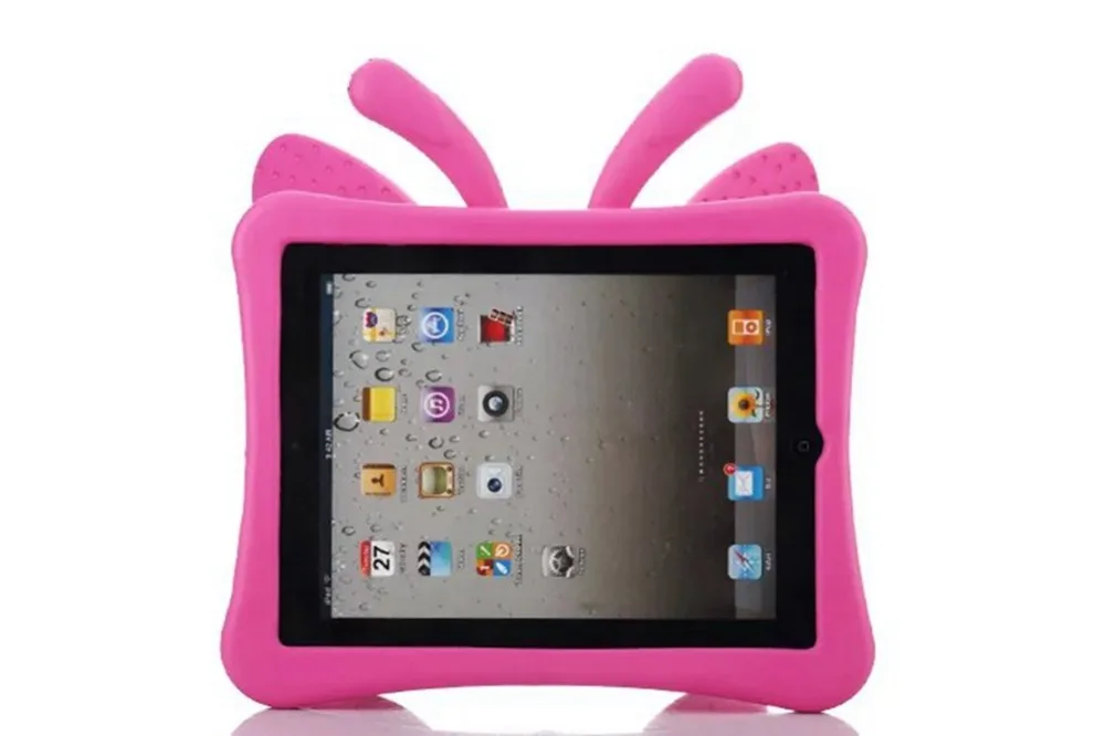 3D чехол с мультяшной бабочкой для ipad 2 3 4 чехол для ipad 4 Детская безопасная подставка противоударный чехол для планшета JOVTINI для ipad 3 для ipad 2
