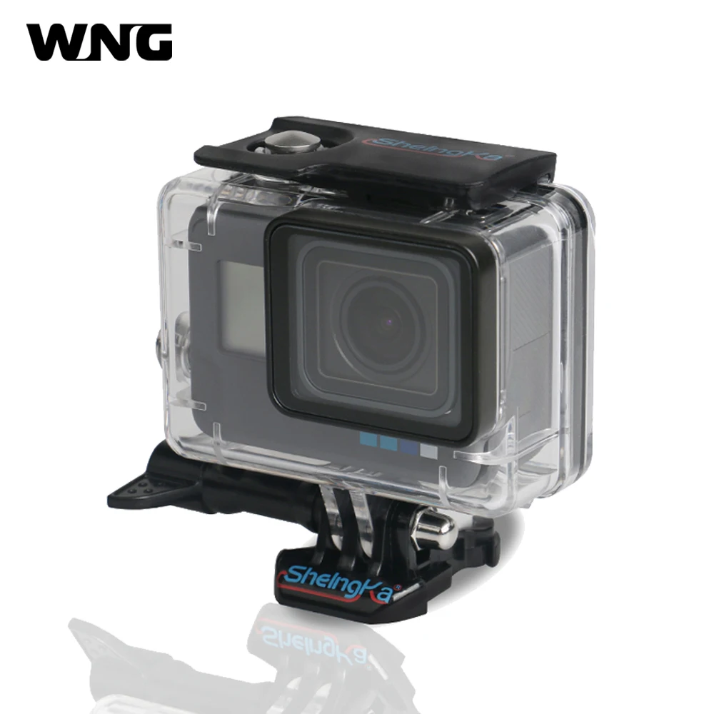 Подводный Водонепроницаемый Чехол 45 м для GoPro Hero 6 5 7 Черный Защитный чехол