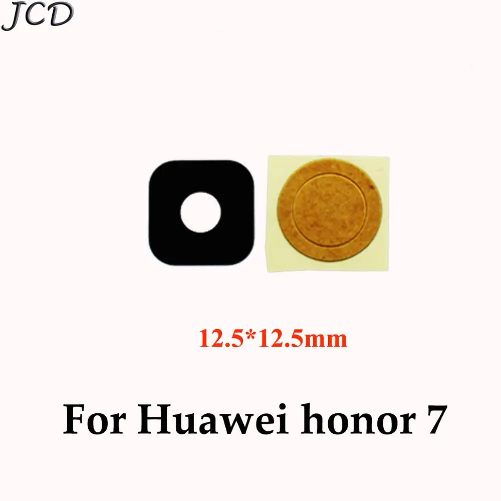 JCD 1 шт. Черная задняя крышка объектива камеры для Huawei Honor 6 3C 4X 3X G510 7 7I V8 4A 5X Plus