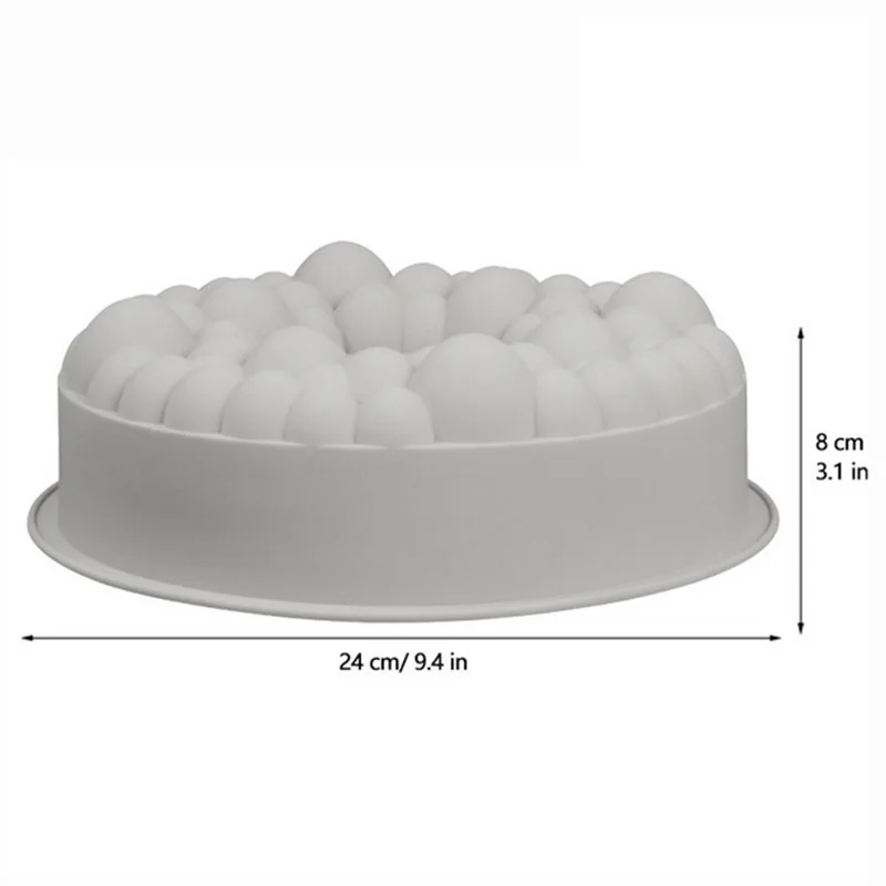 Силиконовая форма для торта с вишневым пузырьком шоколадный мусс кондитерские