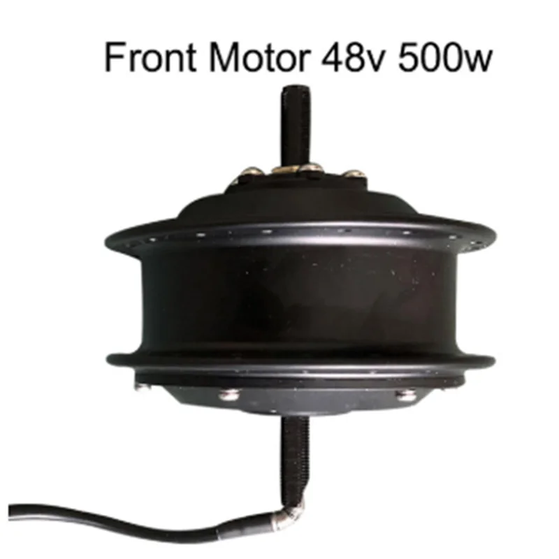 48v500wmotor Переднее моторное колесо 36 в 48 в 250 Вт 350 Вт 500 Вт комплект для электровелосипеда, безщеточное зубчатое колесо для электровелосипеда - Цвет: 48v500wmotor