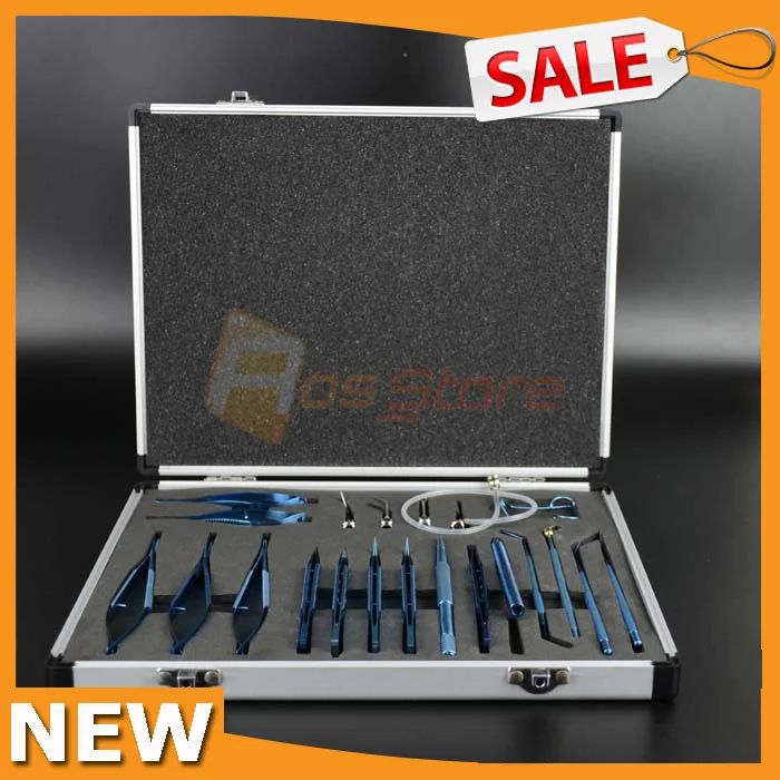 Новый 21 шт. Титан сплав глаз офтальмологическая катаракты и внутриглазного Набор