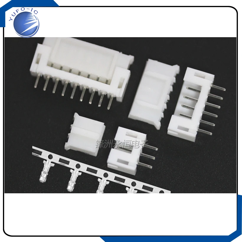 50set 2/3/4/5/6/7/8/9/10/11/12P pin Header 2.0mm male and female+ housing PH2.0 2mm Connectors PH-A straight pins 180 degree |