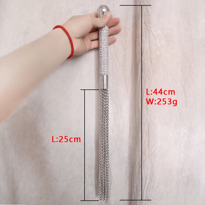 2019 New SM Spanking Bondage Metal Tassel Flogger Whip Couples Adult Sex BDSM Rhinestone Paddle Restraint Fetish Cosplay HOTTIME | Красота и