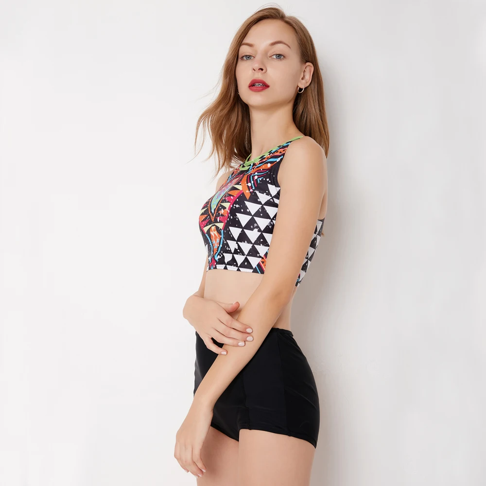 

Popular Printing Swimming Suit For Women High Quality Two-Piece Swimwear Fashion Female Sexy Swimsuit Bathing Suits Bikini Set