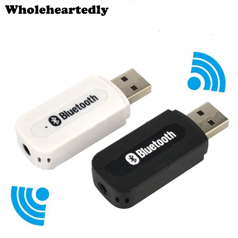 Оптовая продажа 10 шт./лот портативный USB беспроводной Bluetooth музыкальный ресивер