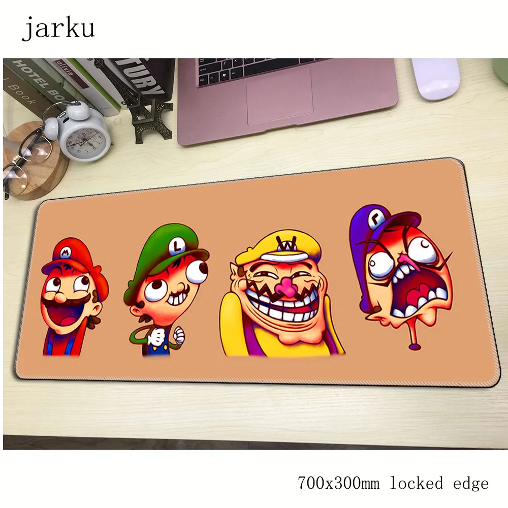 Игровой коврик для мыши с Марио большой геймерский 700x300x3 мм лучшие аксессуары