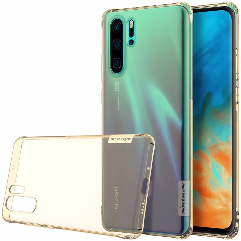 Чехол для huawei P30 Pro, чехол для huawei P30, NILLKIN, TPU, прозрачный, мягкий, силиконовый, чехол-накладка, с розничной посылка