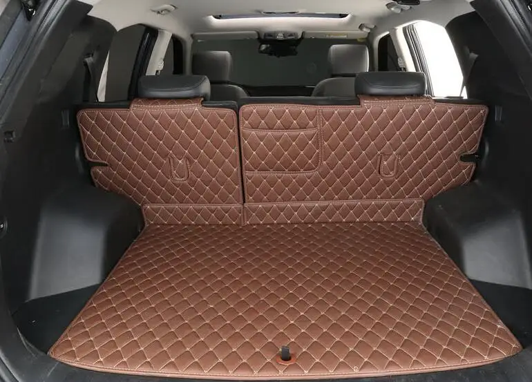 

Абсолютно новый для Hyundai IX35 2018 3 шт. автомобильный Стайлинг грузовой лайнер автомобильный коврик для багажника ковер интерьер коврики из иск...