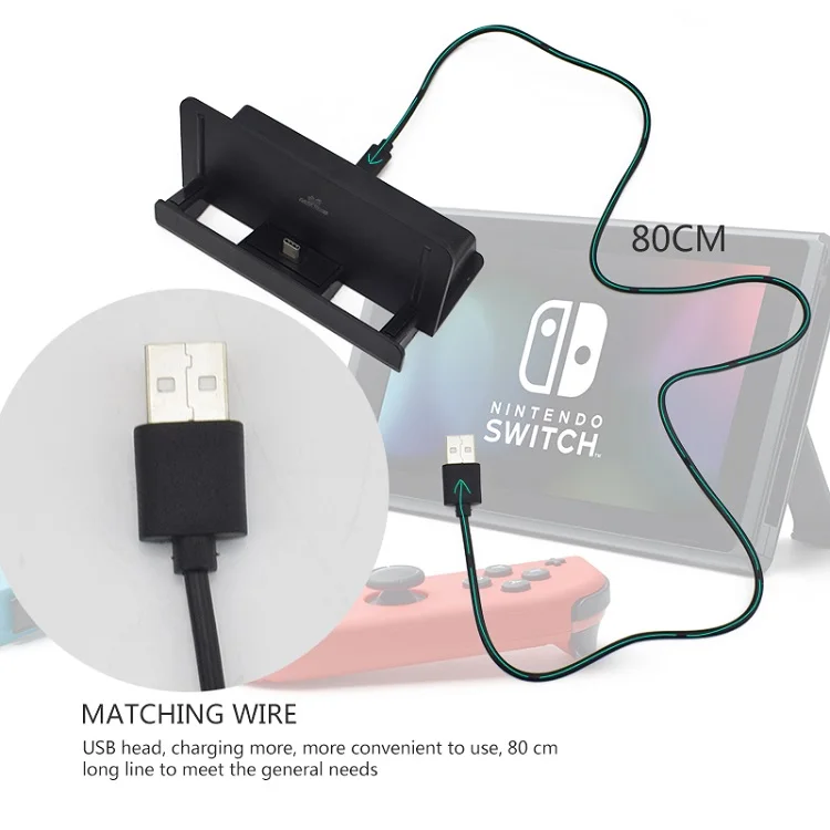 Док-станция с usb-зарядным устройством для передачи данных в форме лягушки, док-станция с переключателем, консоль NS, зарядный держатель USB type-C для nintendo Switch