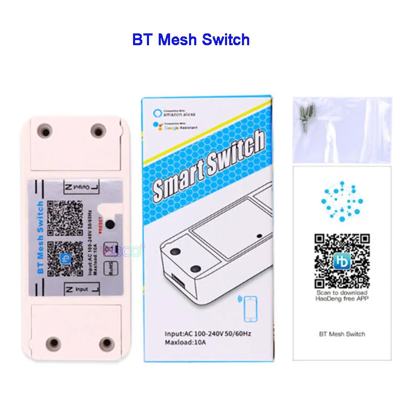 Умный выключатель Magic Home Bluetooth WiFi контроллер 110 В ~ 220 10 А IOS Android таймер вкл./выкл.