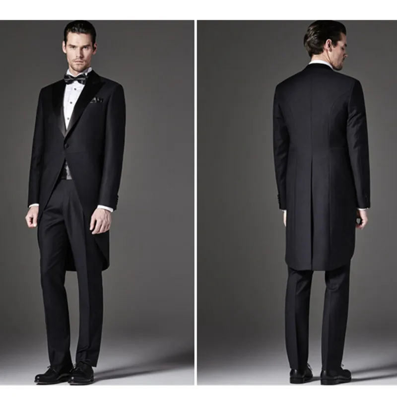 Смокинг для жениха фрак Slim Fit костюм под заказ Лучший мужчина Для мужчин