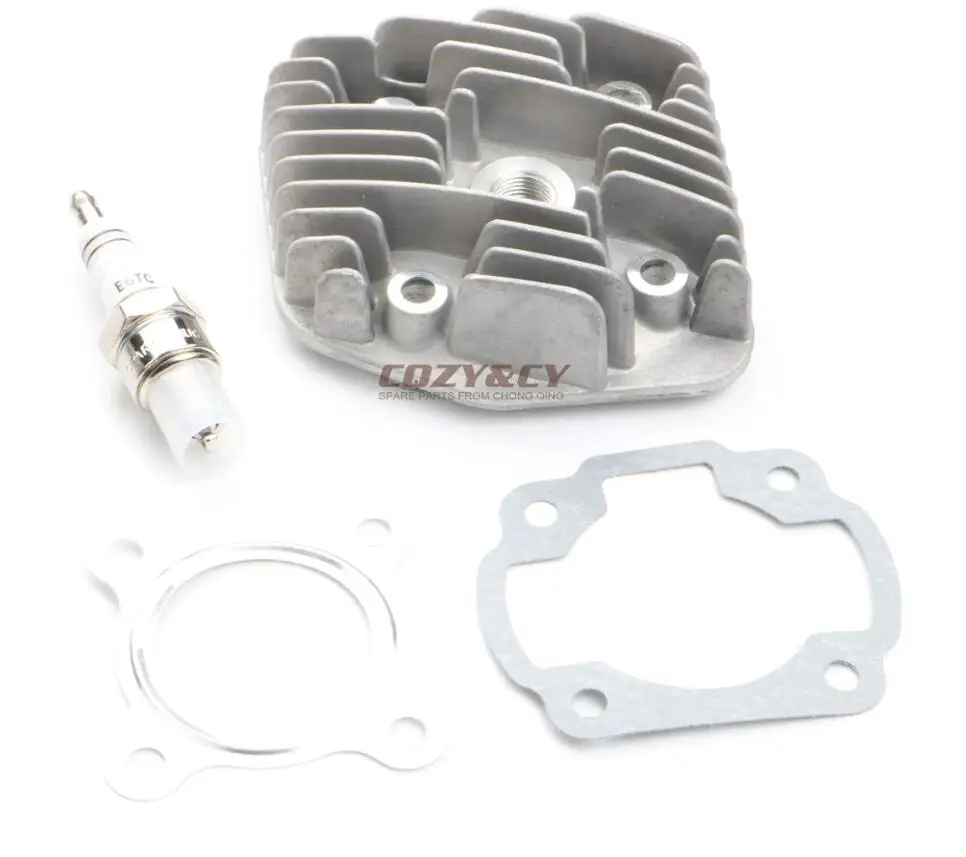 Piston kit 70cc Большой Диаметр цилиндра баррель комплект и коленчатого вала для MALAGUTI F12 Phantom 50 AC 2007-потребительская двигатель 47 мм 12 мм поршневой палец - Цвет: Piston kit
