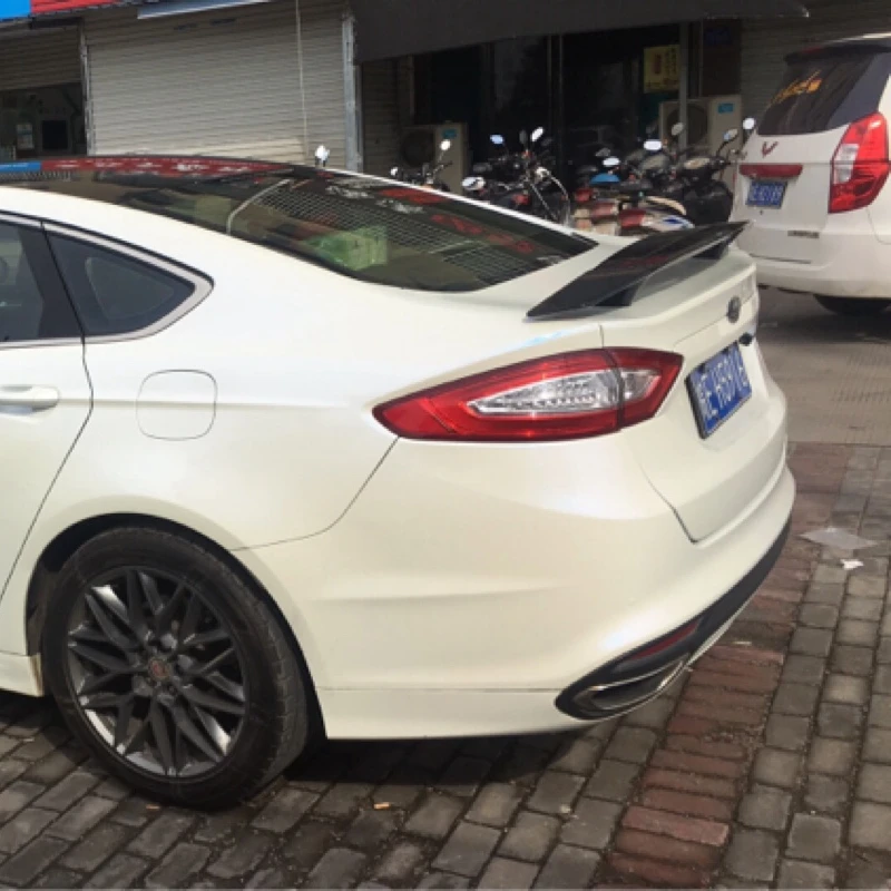 SHCHCG для Ford Mondeo 2013 2014 2015 2016 2017 ABS пластик Неокрашенный праймер цвет задний спойлер