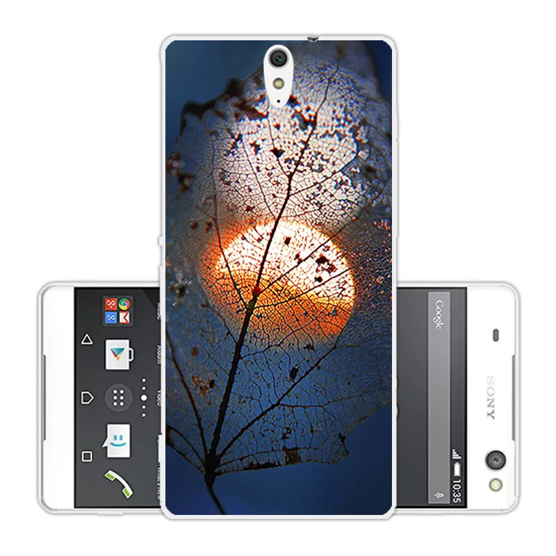 Для Sony Xperia C5 чехлы для телефонов Мягкая силиконовая задняя крышка 6 0 дюймов