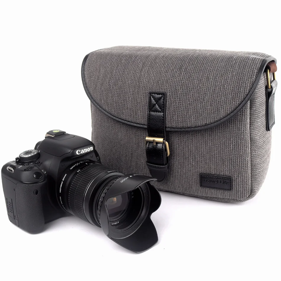 Винтажная Холщовая Сумка для цифровой зеркальной камеры Fujifilm X T20 XT10 T2 T1 2 X100S X100F