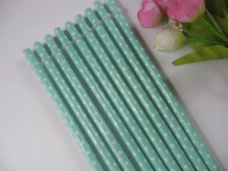 Пластиковая соломинка для вечерние 23 см в полоску | Дом и сад