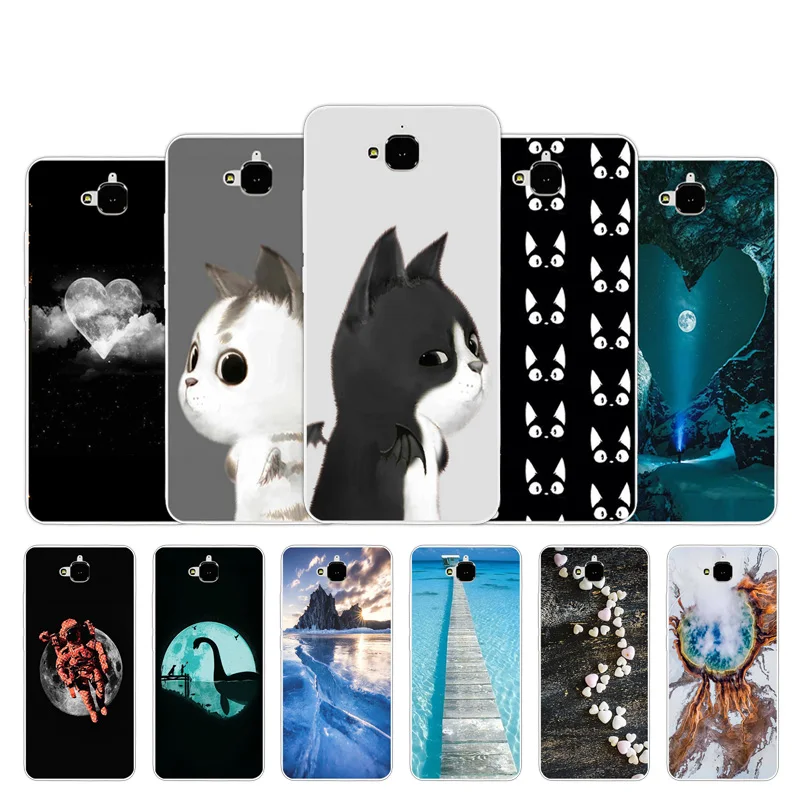Мягкий силиконовый чехол для Huawei Y6 Pro / Honor Play 5X Enjoy 5 Holly 2 Plus Mog 4C Capa|Бамперы| |