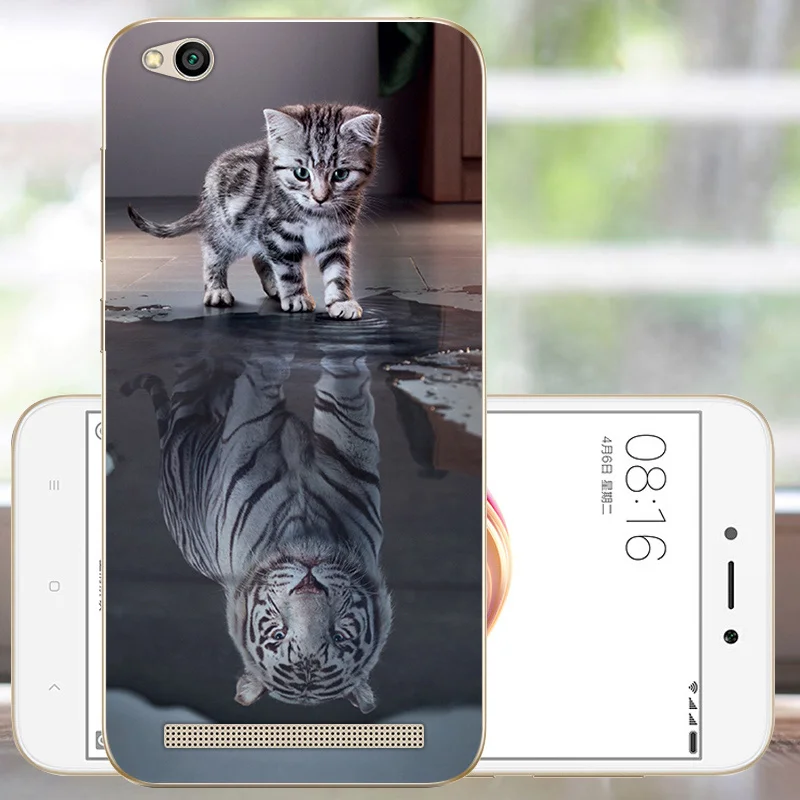 Чехол для Xiaomi Redmi 5A Redmi5A силиконовый мягкий чехол симпатичный защитный задней