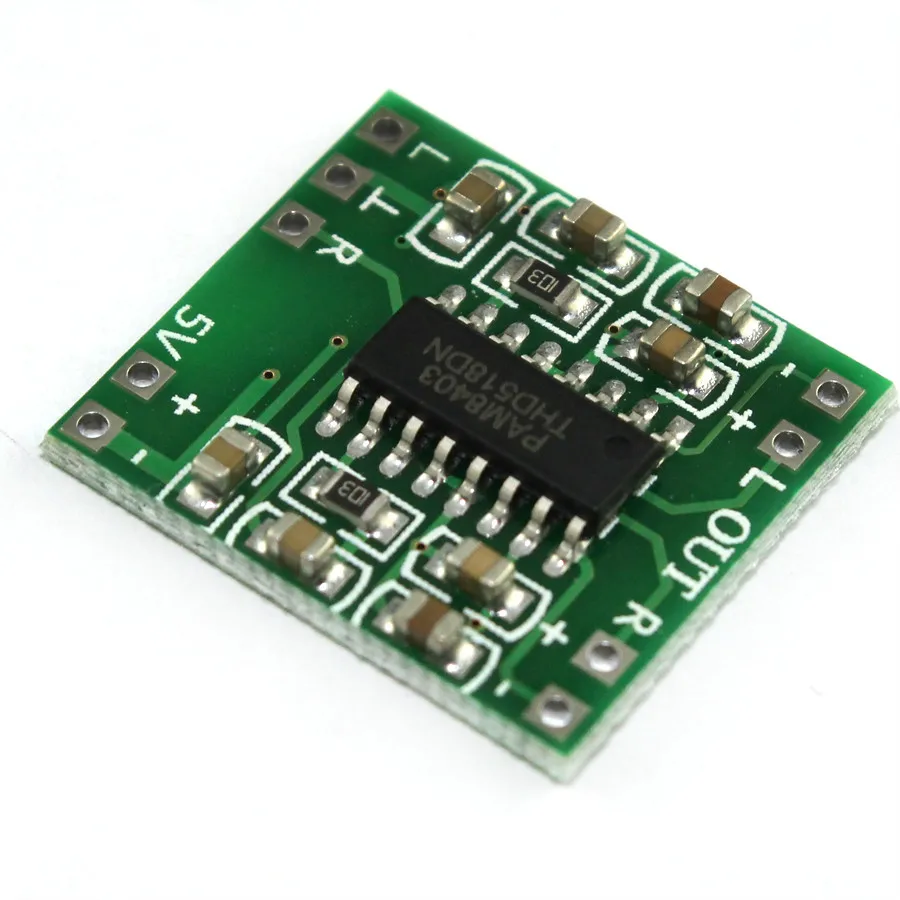 PAM8403 module Super digital amplifier board 2 * 3W Class D efficient 2.5 to 5V USB power supply DIY Kit | Обустройство дома