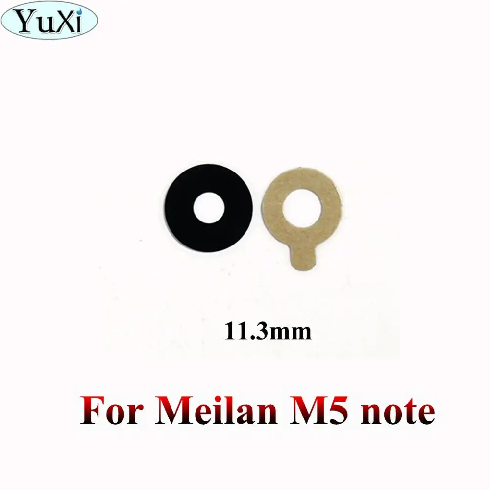 YuXi 2X для Meizu meilan M2 M3 M5 M6 Note камера Стекло Объектив задняя камера стекло объектив с клеем Замена Ремонт Запасные части
