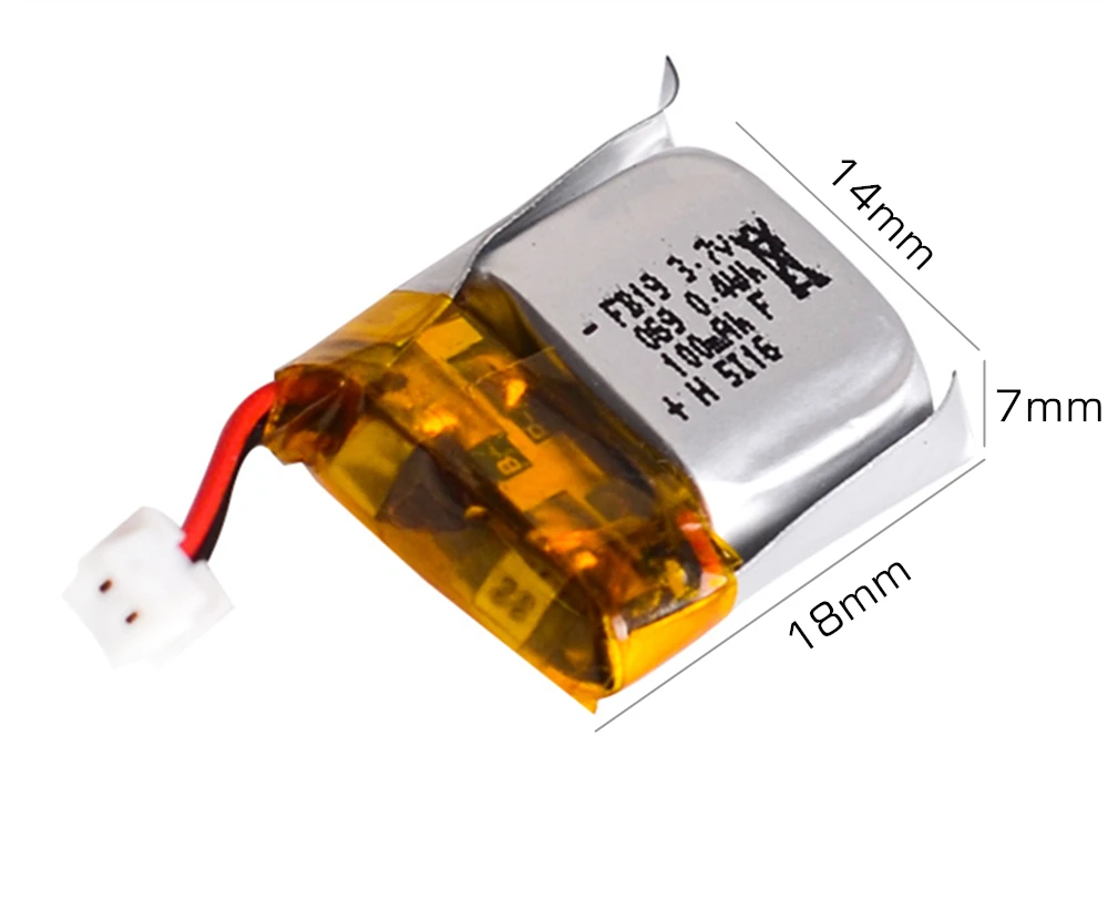 10pcs/lot CX-10 3.7V 100mAh Battery for Cheerson CX-10A FQ777-124 Wltoys V272 V282 V292 Hubsan Q4 H111 Mini RC Quadcopter Parts | Игрушки и