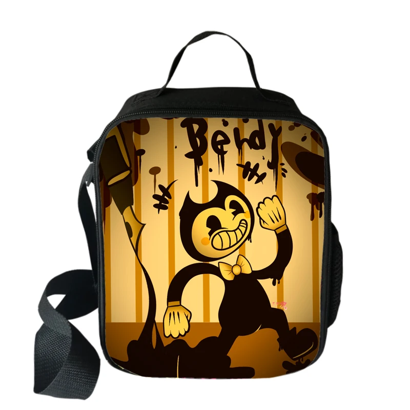 Bendy and The Ink Machine крутая изолированная сумка для обеда с героями мультфильмов детей