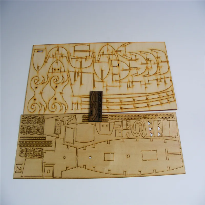 Парусное судно &quotЗеленые брови&quot.Модель для сборки.Для профессиональных