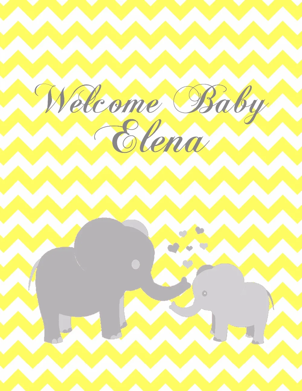 Lemon baby shower party photo background elephants backdrops для фотостудии|photography backdrops|backdrops for photosphoto |