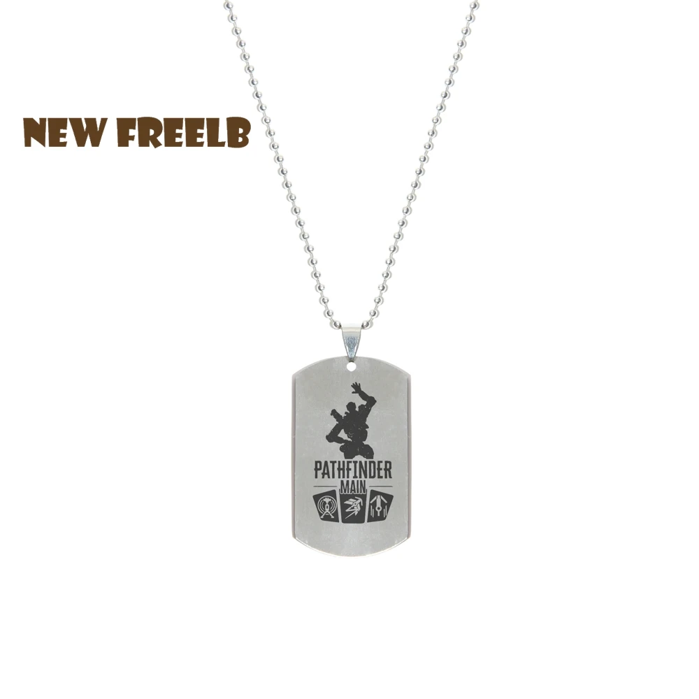 Новинка FPS игра APEX Legends ожерелье s Dog Tag подвеска из нержавеющей стали бисерная