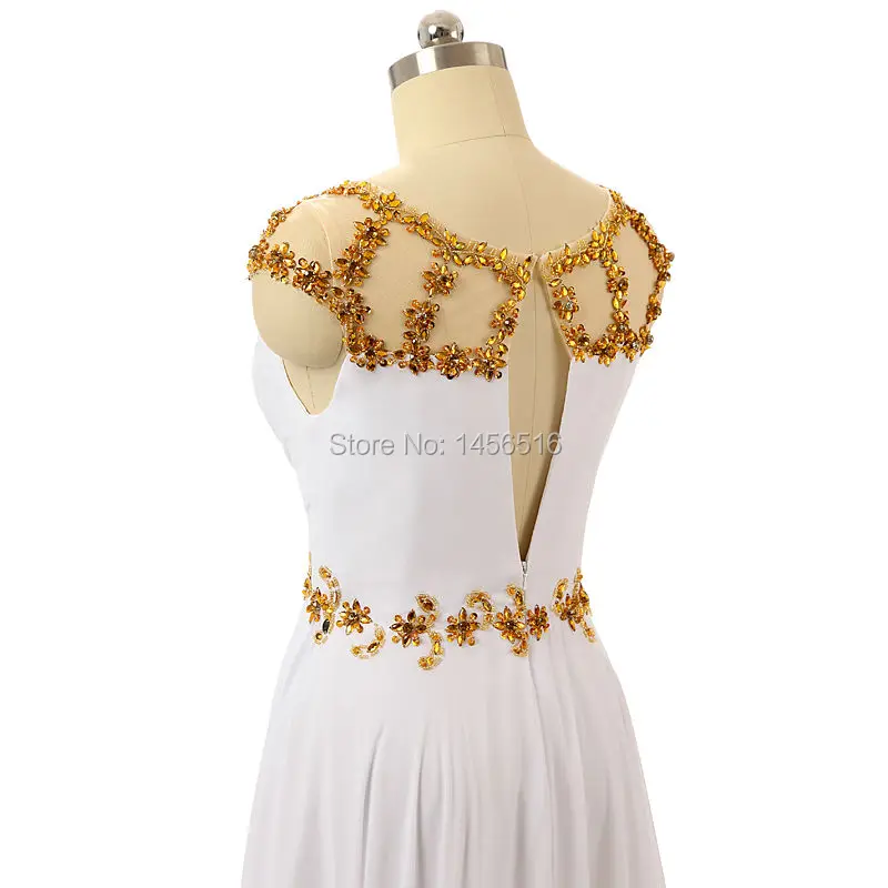 Длинные платья в пол из шифона с рукавом-крылышком и бусинами | Свадьбы торжества