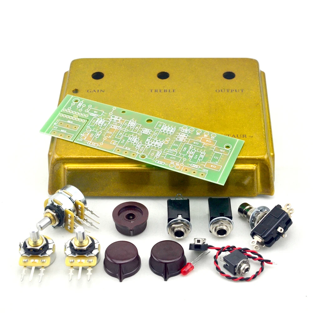 Новые наборы педалей Klon Centaur Overdrive Project GOLD Box корпус с печатной платой и многое