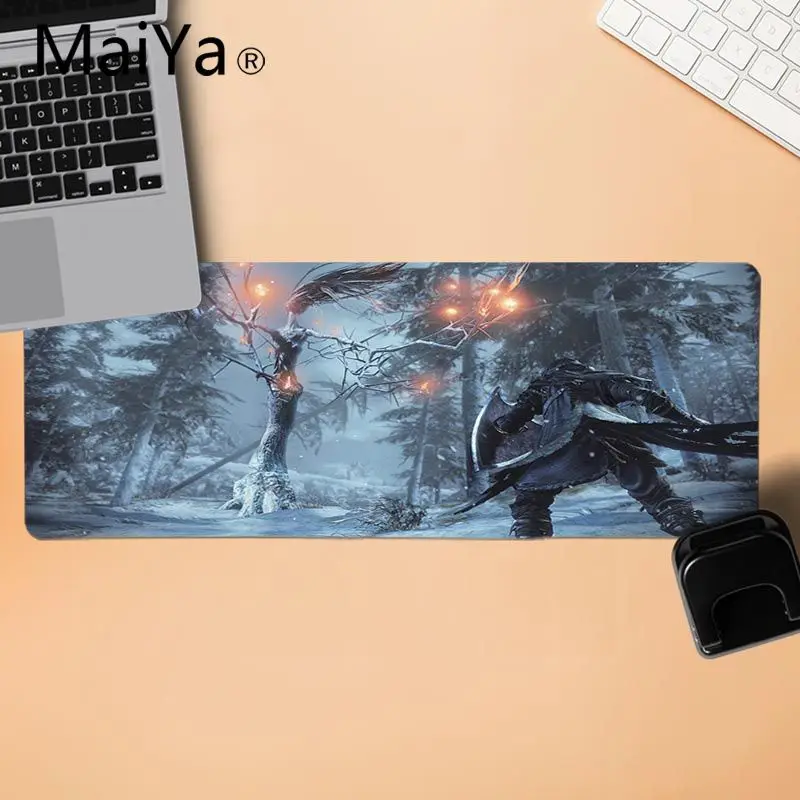 MaiYa мальчик Подарочный коврик dark souls крутой популярный игровой большой коврик для мыши ПК компьютерный коврик геймер скорость мыши розничная маленький резиновый коврик для мыши - Цвет: LockEdge 30x80cm