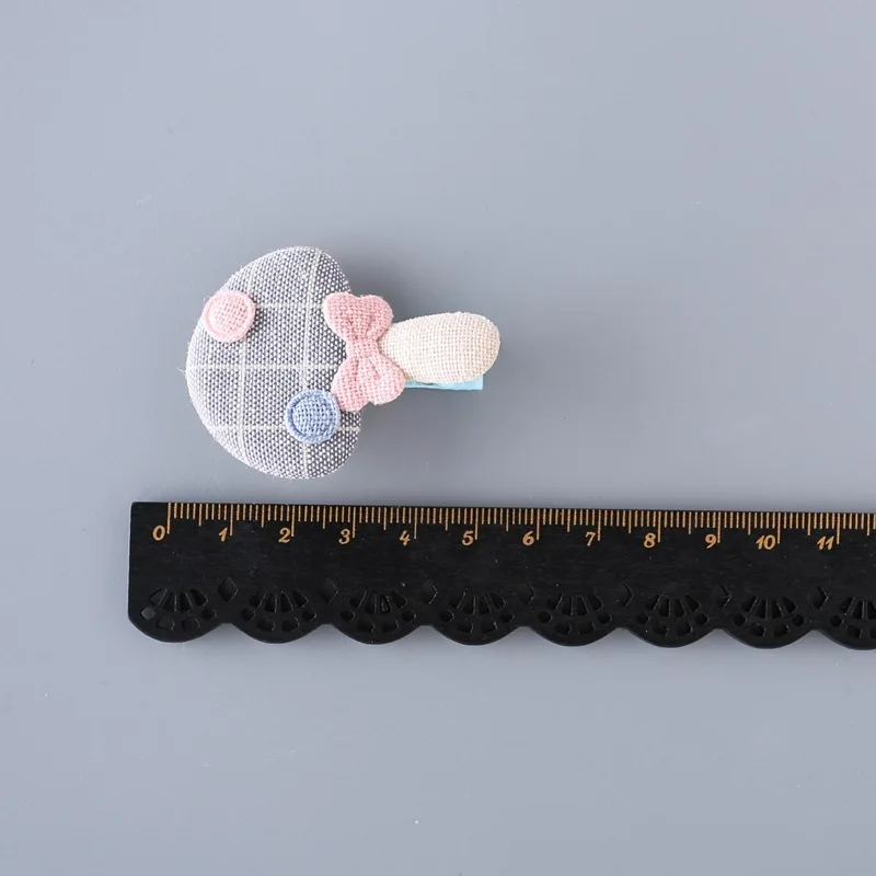 

Wholesale 20pcs INS Boutique Cute Mushroom Hairpins Solid Mini Cartoon Hair Clips Fashion Headwear Princess Hair Accessories