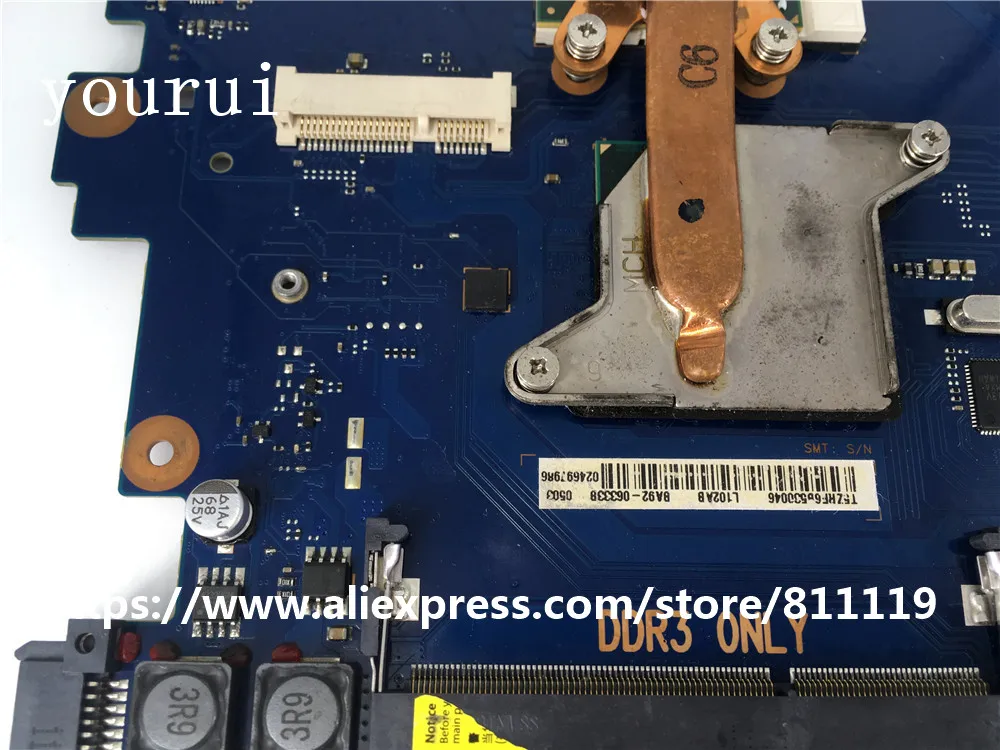 yourui BA92-06333A BA92-06333B BA41-01377A For Samsung RV508 RV510 Motherboard DDR3 Tested ok | Компьютеры и офис