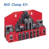 m12 milling machine clamping set 58pcs mill clamp kit vice universal fixture screw set pressure plate processing parts