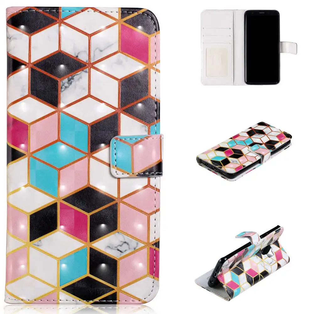 Leather Book Phone Cases For Samsung Galaxy S10 Note 10 Plus Case Flip Cover Wallet For Samsung Galaxy S10E S10 Plus Case