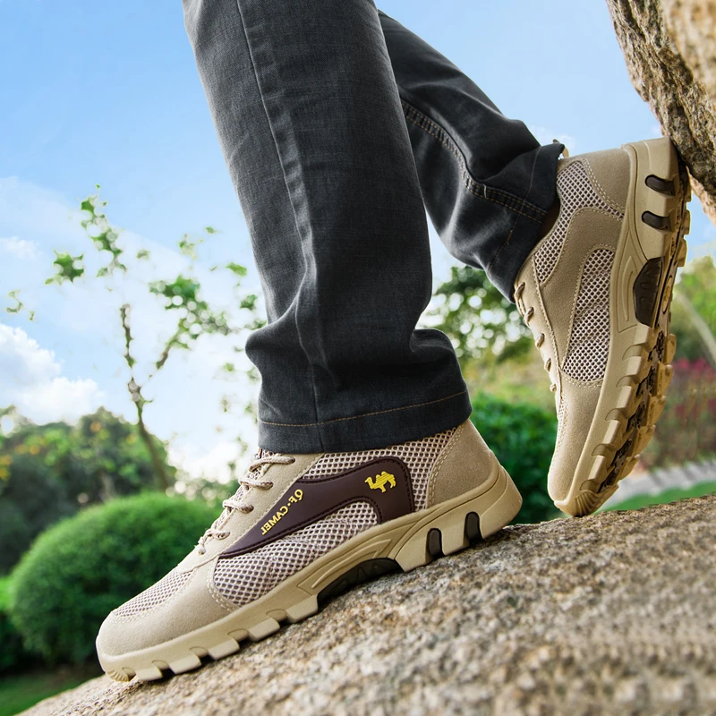 Free shipping 2014 Outdoor Hiking Shoes outdoor shoes Windproof Boots Climbing lace-up Breathability Man 802 | Обувь
