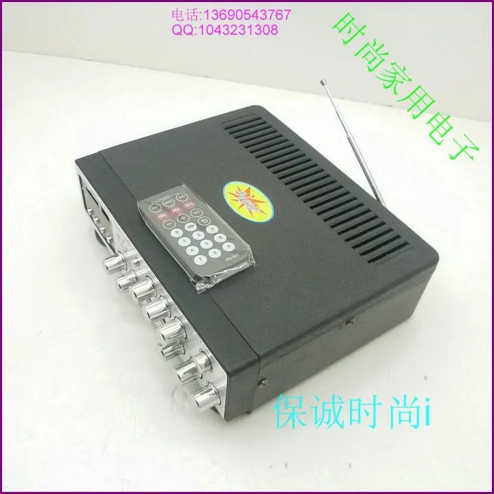 Продажа 300 Вт усилитель HiFi стерео караоке USB SD с FM радио мощности/бытовой 2 0 channnel MP3