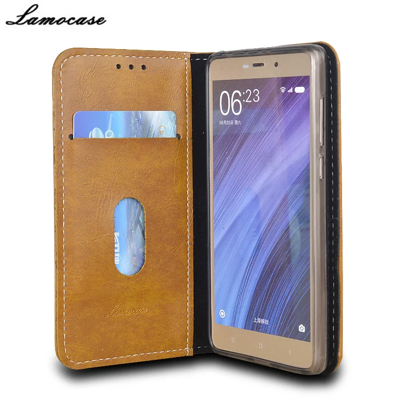 Lamocase для Sony E5 Case Роскошный кожаный чехол Xperia F3311 F3313 откидная крышка с кошелек