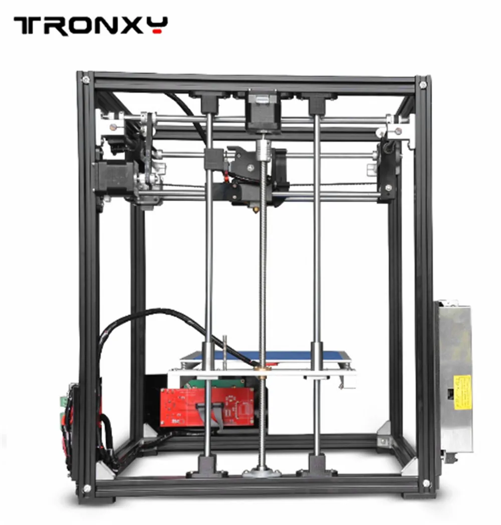 Оригинальный Tronxy X5 алюминиевые профили box 3D принтеры DIY kit из металла FDM технологии