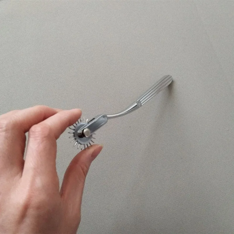 БДСМ фетиш секс игрушка металлическая Wartenberg Wheel из нержавеющей стали Pinwheel