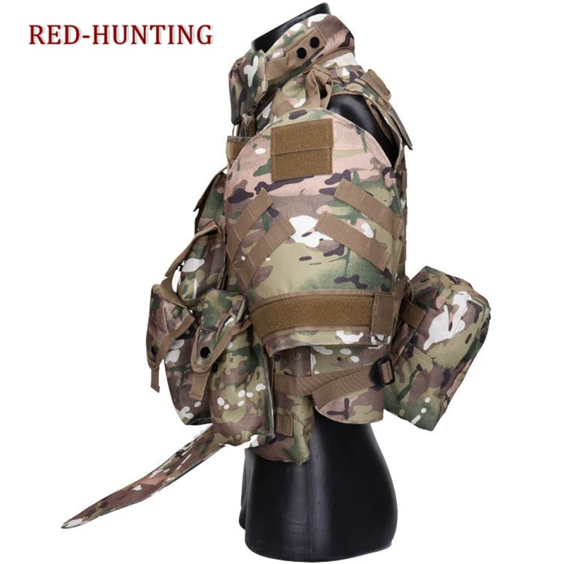 Тактический жилет OTV армейские бронежилет с сумкой Pad USMC Airsoft Молл Нападение плиты Перевозчик CS Костюмы