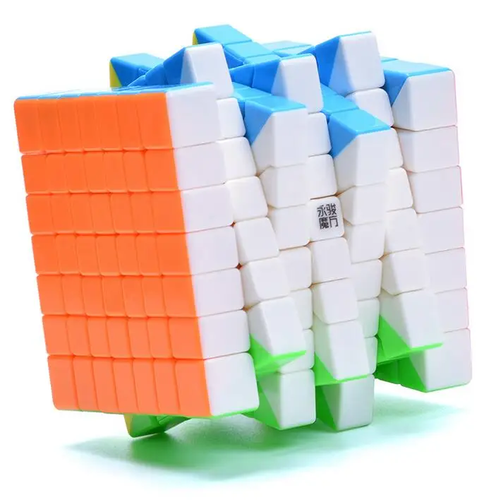 YJ Yushi 6x6 Stickerless GuanShi 6x6 черный куб головоломка