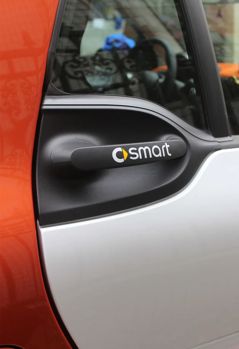 Для smart 450 451 453 Fortwo наклейка на дверную ручку автомобиля декоративная пленка