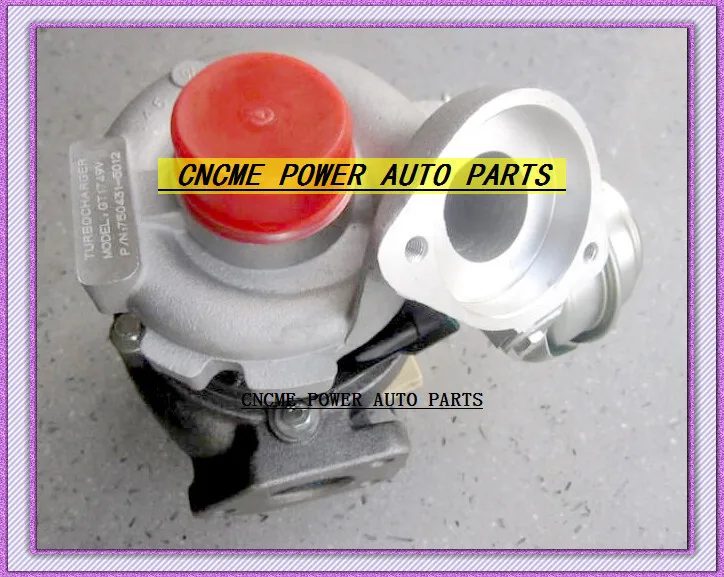 Турбокомпрессор TURBO GT1749V 750431-5012S 750431 7787626G 7787627G для BMW 320D E46 320TD 120D 520D 98-05 X3 E83 E83N M47TU 2.0L |